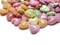 95 10mm Multi-Color Plastic Love Heart Beads with Animal Pictures